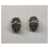 10K Gold Tanzanite Earrigs