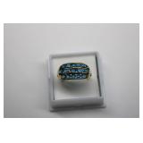 14K Gold 1.83CTW Apatite Ring