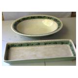 Oneida Bread Tray Oliveto & Serving Dish