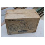 Vintage Factory Sealed Bench Tool Lamp