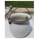 Enamel Chamber Pot