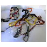 Black Diamond carabiners and slings & Bag
