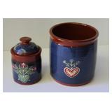 Edward Earthen Vessel Pottery Holder & Creamer