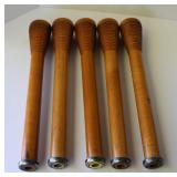 vintage industrial textile bobbins set 5