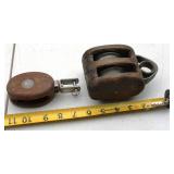 Antique Pulleys set 2