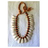 Elk Teeth Necklace Native Made Jewelry