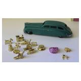 Tootsie Car * Charms & Monopoly Pieces Lot