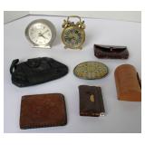 Vintage Clocks Buckle & Coin Pouches