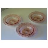 Anchor Hocking Bowls Miss America pattern