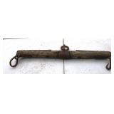 Antique wooden singletree