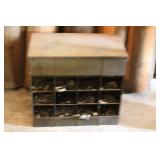 Metal Cabinet Full of Screws & Bolts