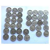 Liberty Dimes set 20 & Roosevelt Dimes set 17 Lot