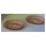 Anchor Hocking Serving Plates Miss America pattern