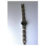 Fossil women's silver-toned analog watch