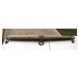 Antique wooden singletree