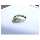 925 Marked Vintage Cubic Z Ring