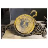 Budgit 1-ton manual chain hoist