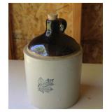 Western Stoneware Whisky Jug 11" Tall