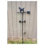 Weather Vane Metal K9 Yard Art