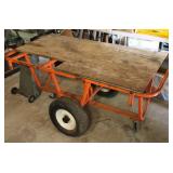 Rolling Shop Warehouse Cart 60'L 32'W