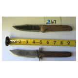 Antique Knife set of 2