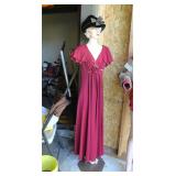 Vintage Straight Line Dress & Hat