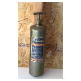 Vintage Brass Allstate Fire Extinguisher