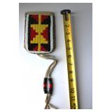 Native American Made Beaded Belt Pouch