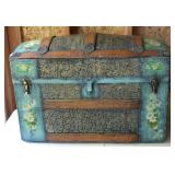 Antique Trunk ( Refurbished ) 30"W 17"D 22"T