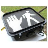 Cross Walk Light Up Street Sign 18'X19' Works
