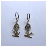 Vintage Sterling Silver Earrings