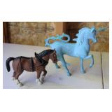 Cast Iron Horse & Unicorn