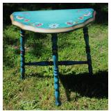 Vintage Side Table 24"W 12"D 24"T