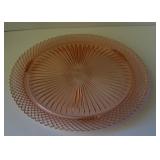 Anchor Hocking cake plate Miss America pattern