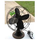 VINTAGE EMERSON ELECTRIC OSCILLATING FAN works