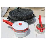 Enamelware Pots Pan