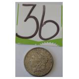 1891 Morgan Silver Dollar Coin