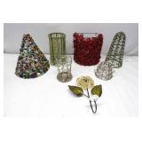 Wire & Bead Home Decor Lot 9" Tallest
