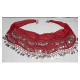 Chiffon belly dance hip scarf