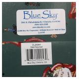 Blue Sky Clay works (Joy) set 2 Feliz Navidad