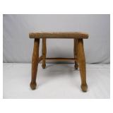 Wood Step Stool 13"T 13"W 12"D