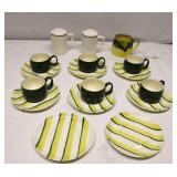 W S George Cups & Saucers