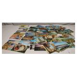 Vintage Post Cards 130 Card Lot