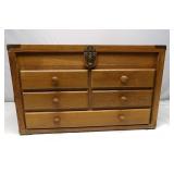 Wood Hobbyist Tool Box Assorted Items