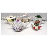 Vintage Tea Pots & Candleholders