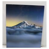 Mountain Print on Metal 20 x 16