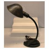 Antique Iron Metal Table Lamp ( Needs Cord )