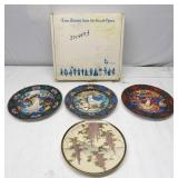 Vintage Decorative Plates Lot