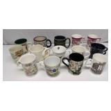 Porcelain Mugs Assorted Styles Lot