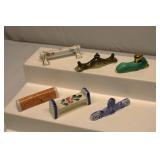 Vintage Porcelain Knife Rests set 6